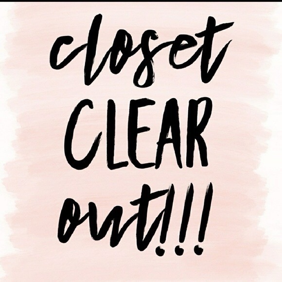 Other - Closet Clear Out Sign